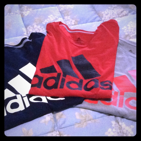 adidas Other - Lot of 3 adidas short sleeve tee x-large